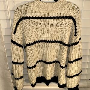 SHEIN Cream Knit Sweater